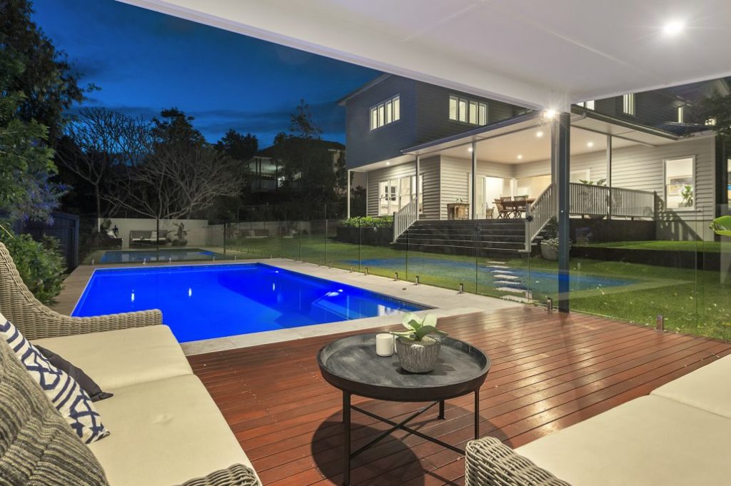 7. Builder Ashgrove Brisbane - Outdoor Area with pool